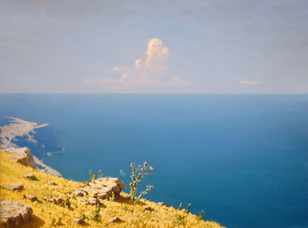 Arkhip Kuindzhi, Sea. Crimea, 1898 Oil on canvas, 15.7 × 21.3 in Russian Museum, Saint Petersburg