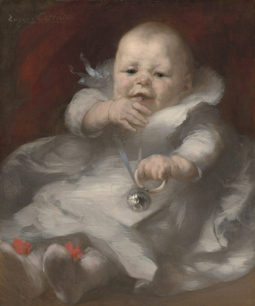 Eugène Carrière, Arsène Carrière, 1899–1900nOil on canvas, 21.9 × 18.3 innNational Gallery of Art, Washington DC