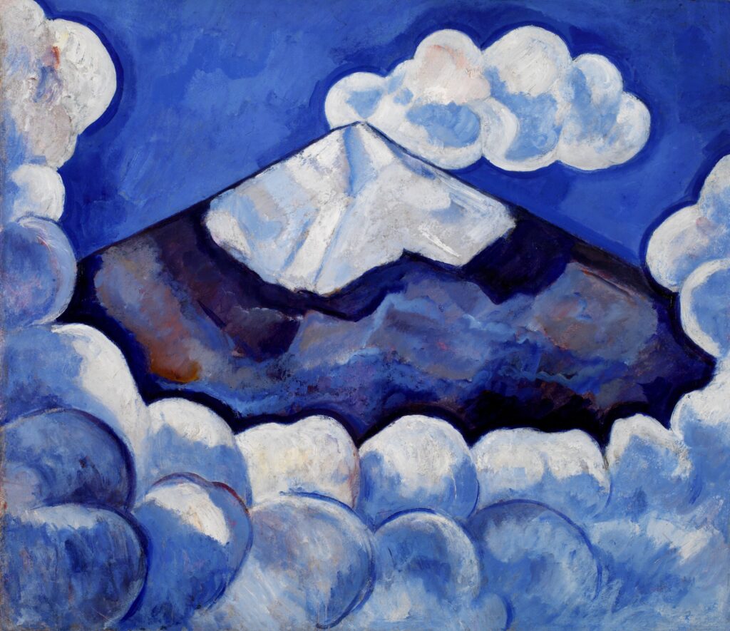 Marsden Hartley, Popocatepetl, Spirited Morning–Mexico, 1932 Oil on board, 25 × 29 in Smithsonian American Art Museum, Washington DC