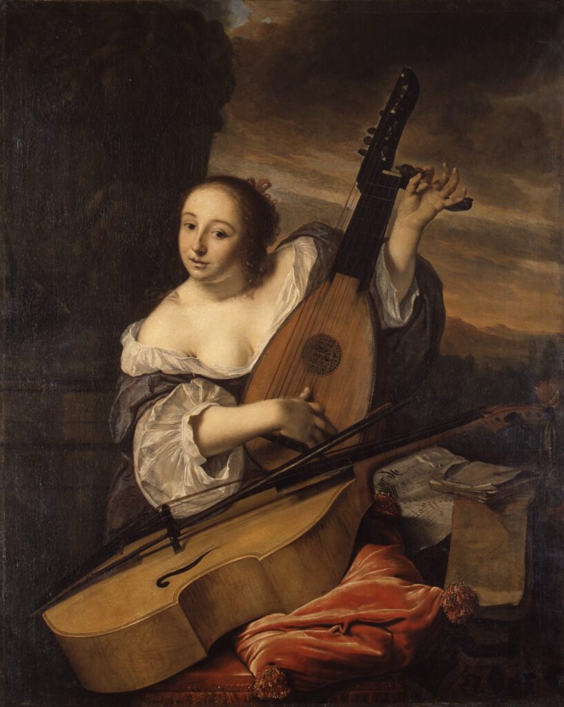Bartholomeus van der Helst, The Musician, 1662 Oil on canvas, 54.5 × 43.8 in Metropolitan Museum of Art, New York
