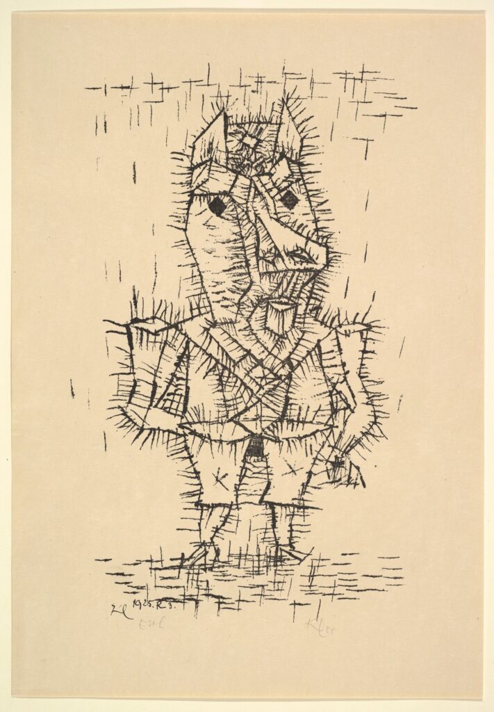Paul Klee, Ass, 1925 Lithograph, 9.4 × 5.8 in Metropolitan Museum of Art, New York