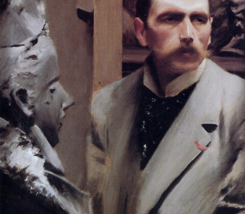 Anders Zorn, Self-Portrait, 1889 Oil on canvas, 29.3 × 24.6 in Uffizi Gallery, Florence, Italy