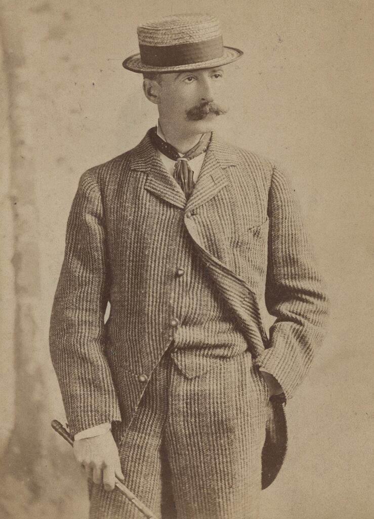 Winslow Homer in New York (Photograph by Napoleon Sarony), 1880 Albumen silver print, 5.9 × 4.3 in Bowdoin College Museum of Art, Brunswick, Maine