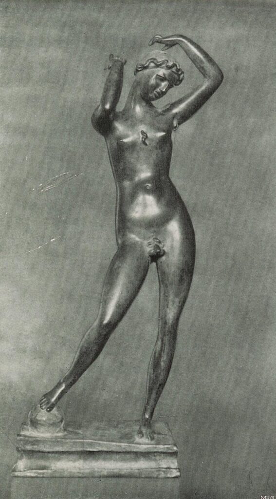Elie Nadelman, Small Bronze Sculpture, 1914 or earlier Bronze, dimensions unverified Collection unknown