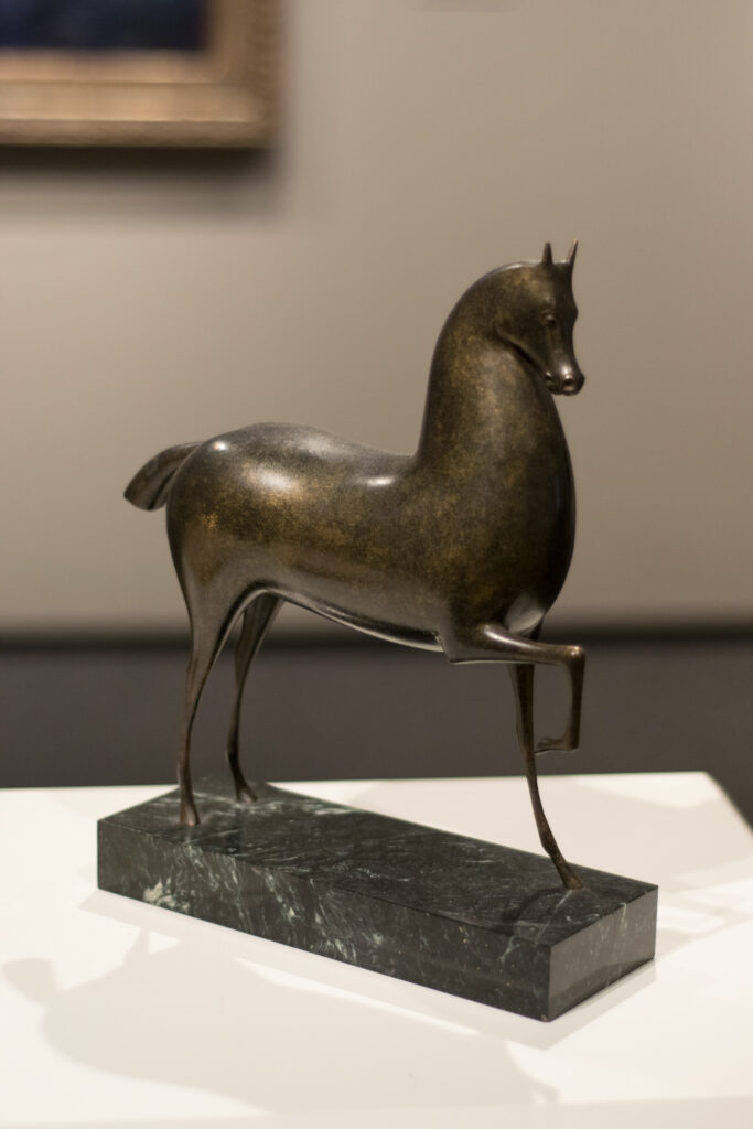 Elie Nadelman, Horse, c 1914 Bronze, 11.8 × 11.8 × 4 in (excluding base) National Gallery of Art, Washington DC