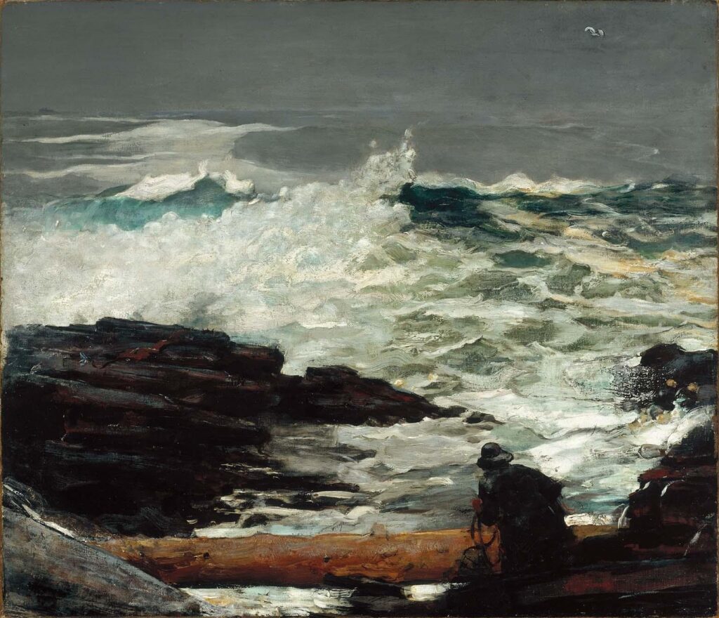 Winslow Homer, Driftwood, 1909 Oil on canvas, 24.5 × 28.5 in Museum of Fine Arts, Boston