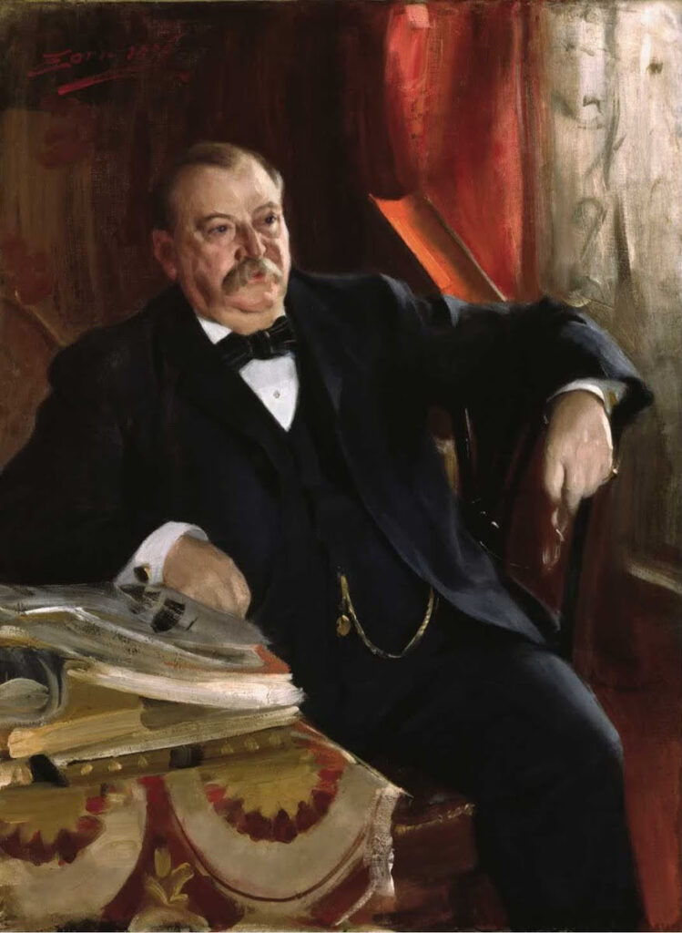 Anders Zorn, President Grover Cleveland, 1899 Oil on canvas, 48 × 36 in National Portrait Gallery, Smithsonian Institution, Washington DC