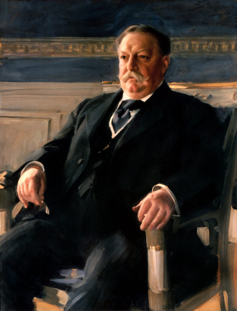Anders Zorn, William Howard Taft, 1911 Oil on canvas, 46.4 × 35.1 in White House, Washington DC