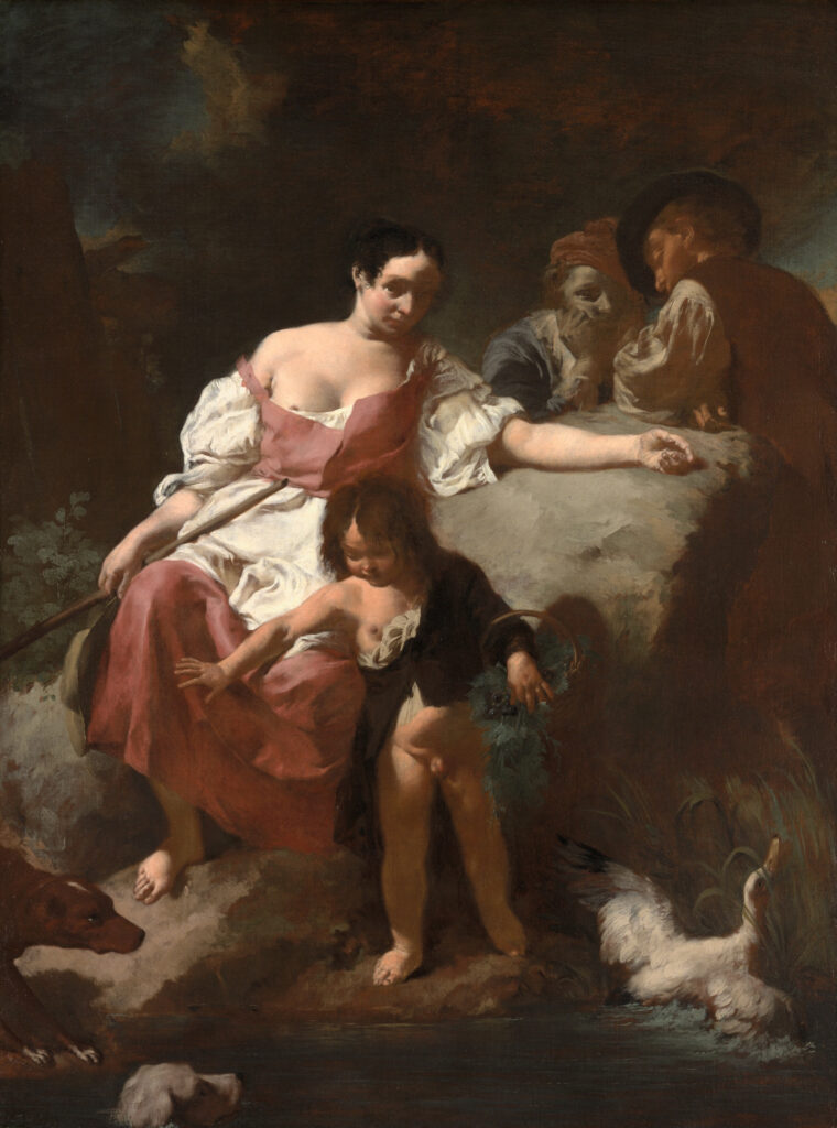 Giovanni Battista Piazzetta, Pastoral Scene, 1740 Oil on canvas, 75.5 × 56.3 in Art Institute of Chicago