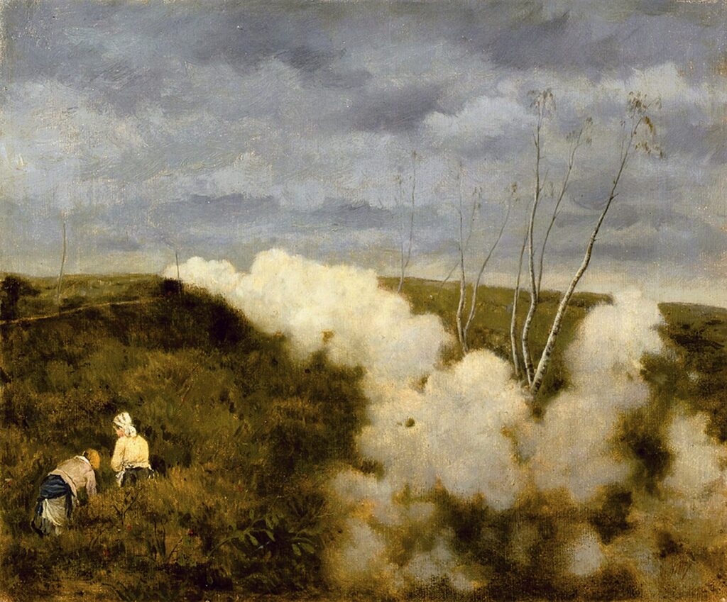 Giuseppe De Nittis, The Train Passes, c 1880 Oil on canvas, 12.2 × 14.8 in Private Collection