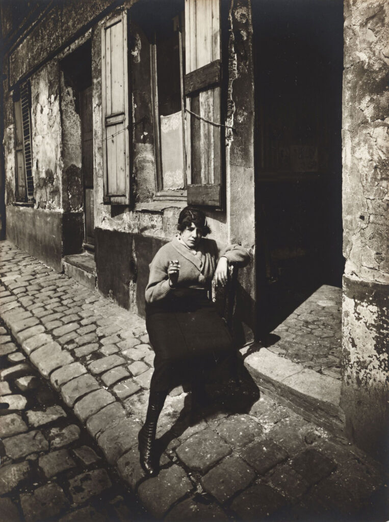 Eugène Atget, “La Villette,” a Prostitute, 19th Arrondissement, Paris, 1921 Private collection